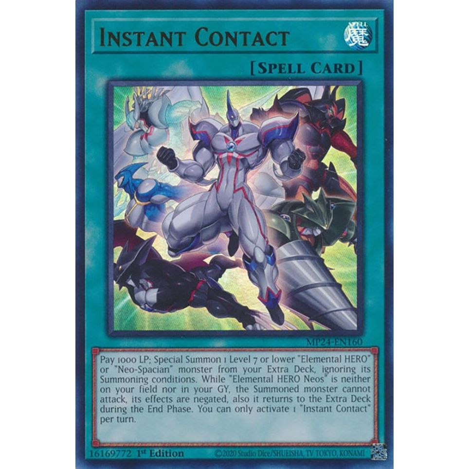 Image for Instant Contact (MP24-EN160) - YuGiOh
