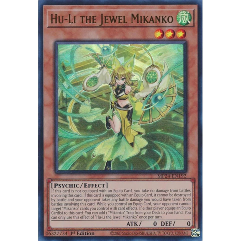 Image for Hu-Li the Jewel Mikanko (MP24-EN192) - YuGiOh