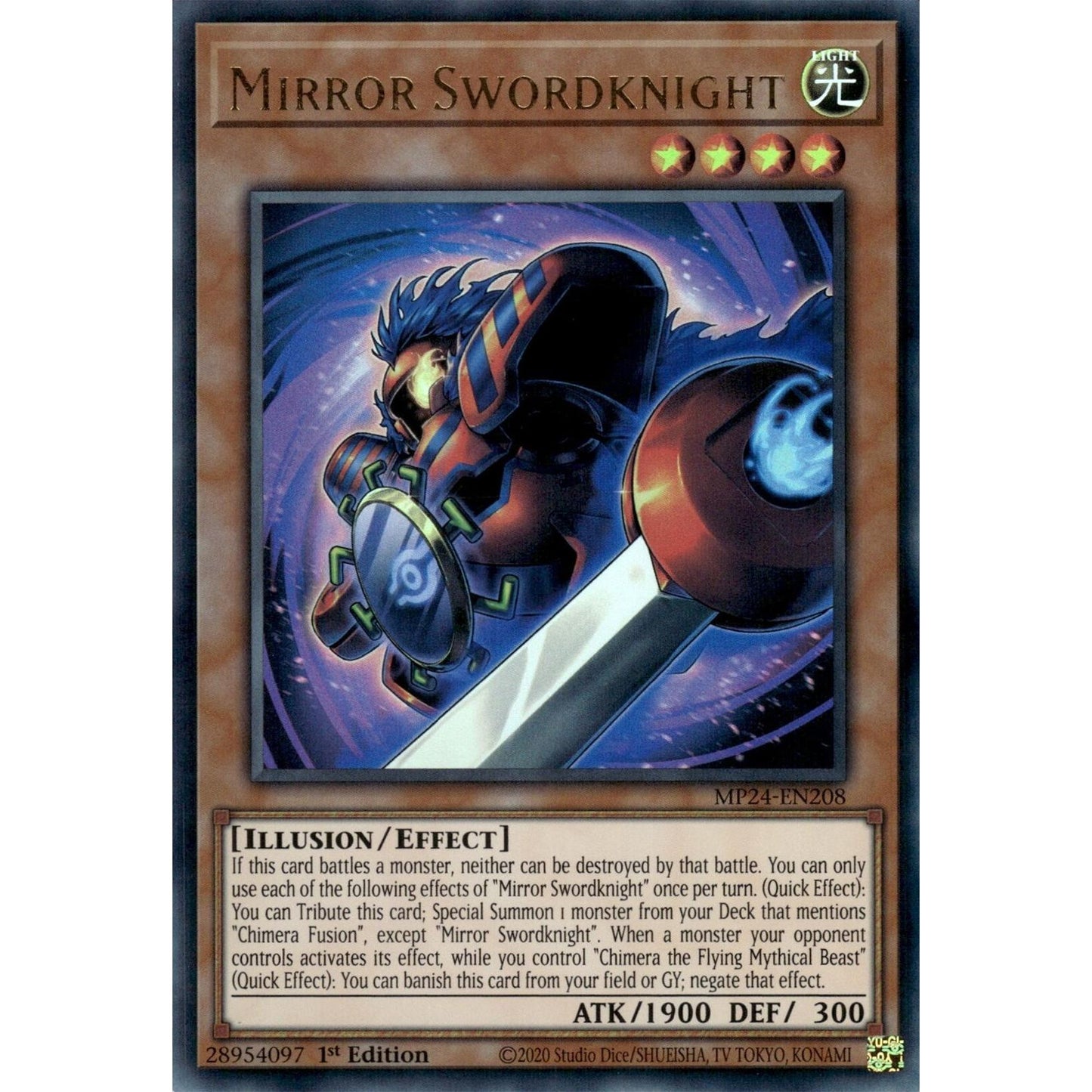 Image for Mirror Swordknight (MP24-EN208) - YuGiOh
