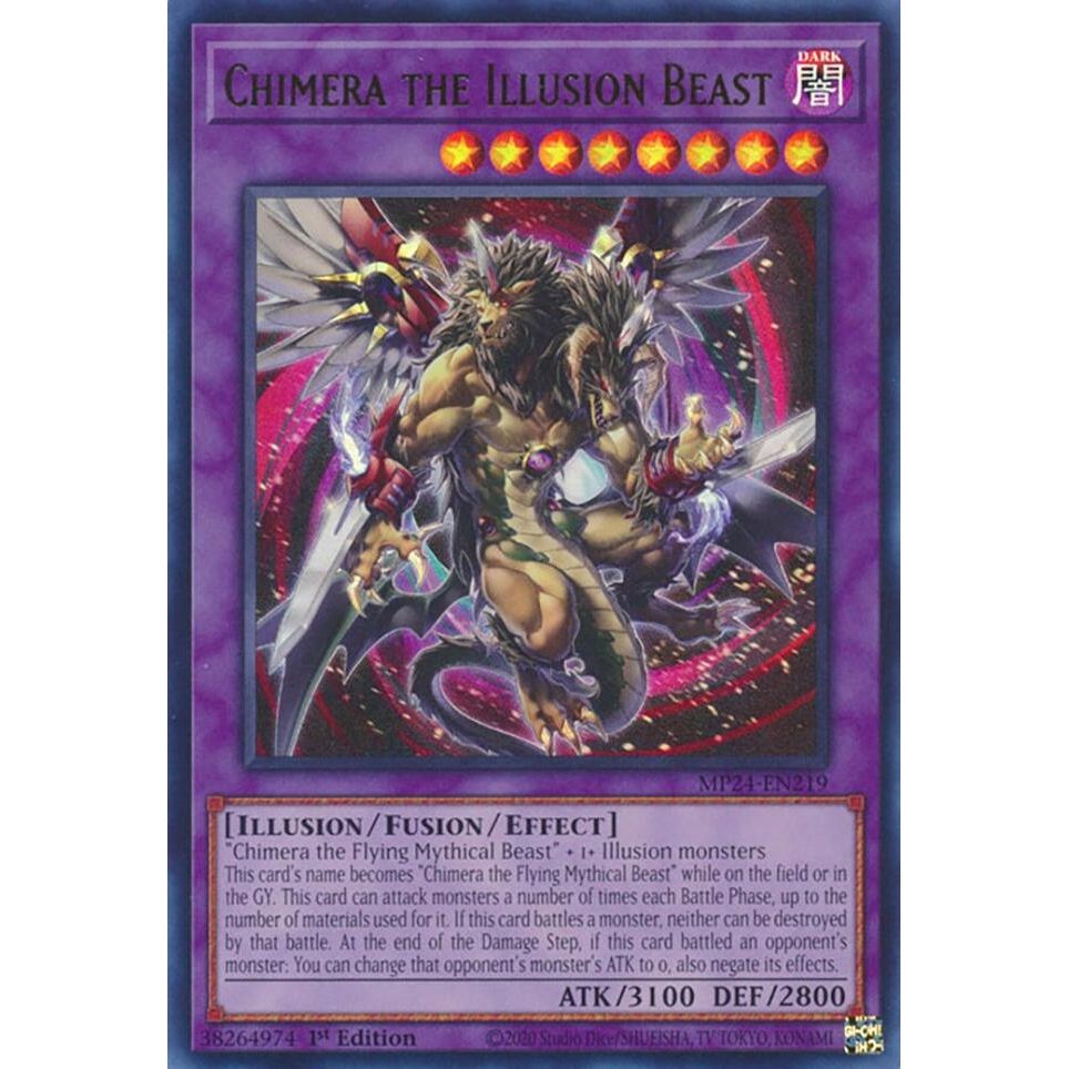 Image for Chimera the Illusion Beast (MP24-EN219) - YuGiOh