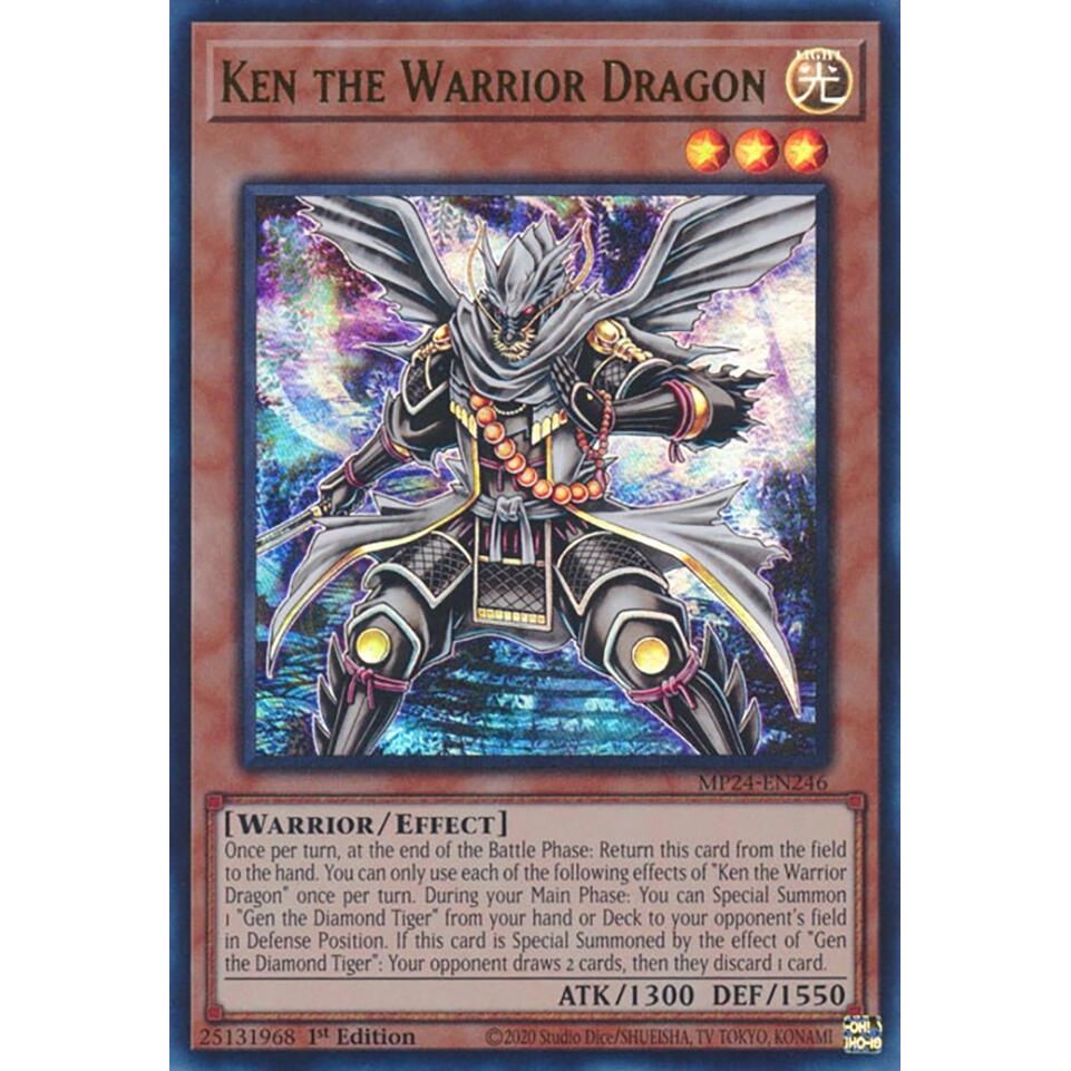 Image for Ken the Warrior Dragon (MP24-EN246) - YuGiOh