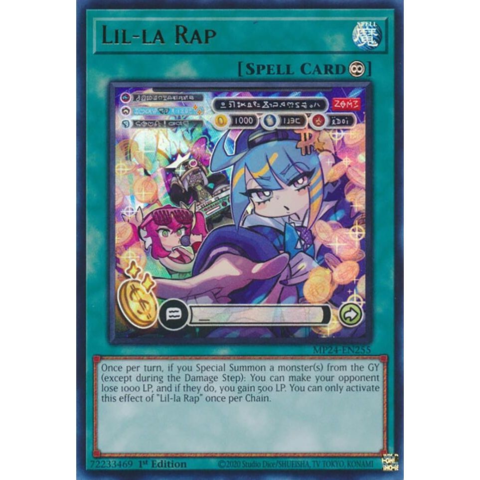 Image for Lil-la Rap (MP24-EN255) - YuGiOh