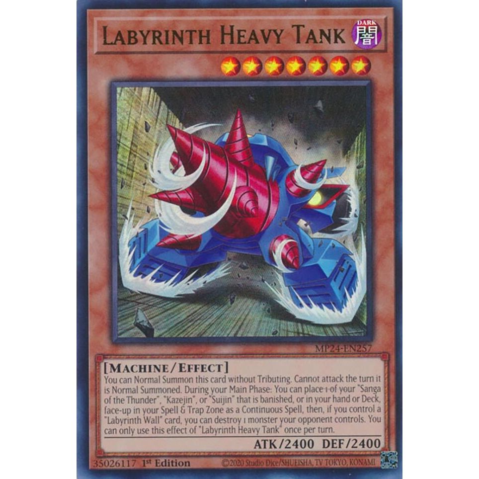 Image for Labyrinth Heavy Tank (MP24-EN257) - YuGiOh