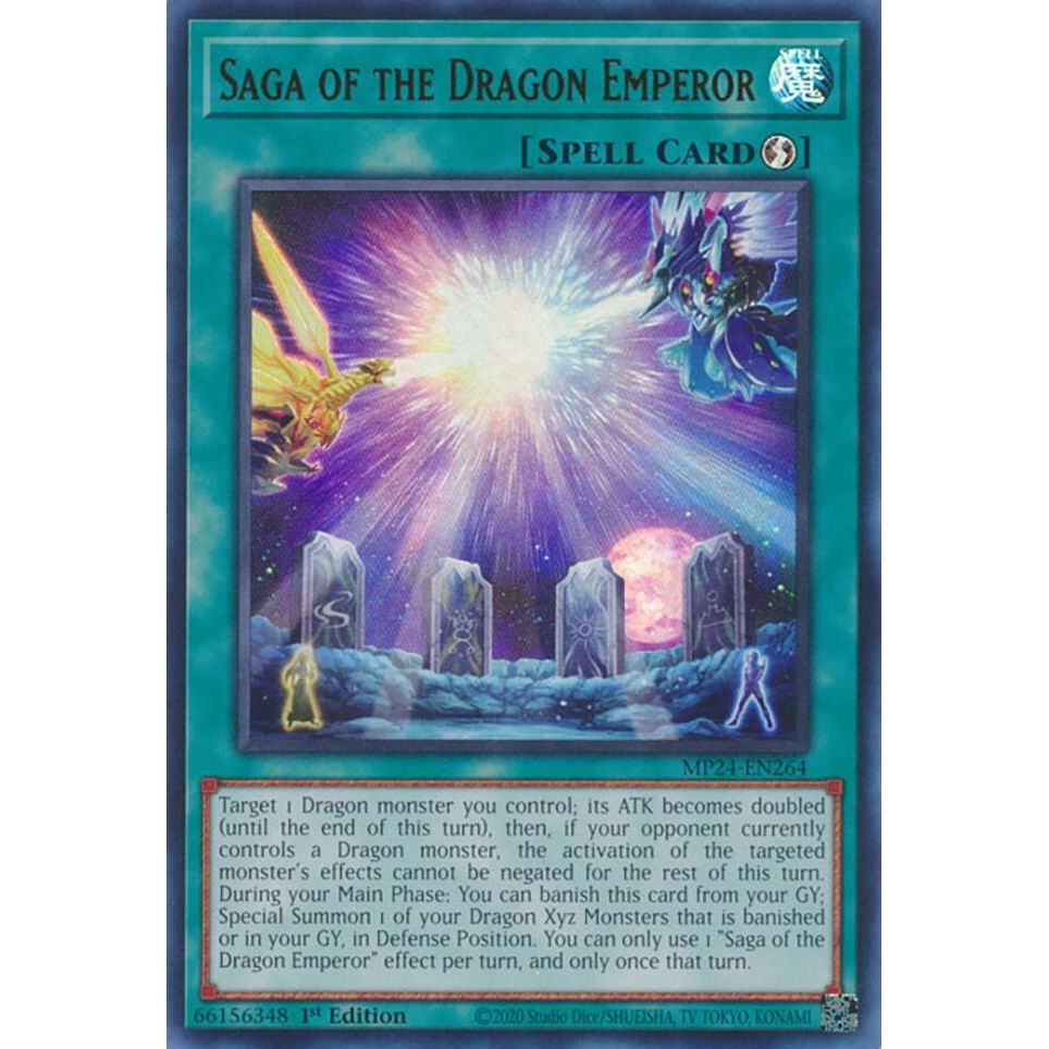 Image for Saga of the Dragon Emperor (MP24-EN264) - YuGiOh