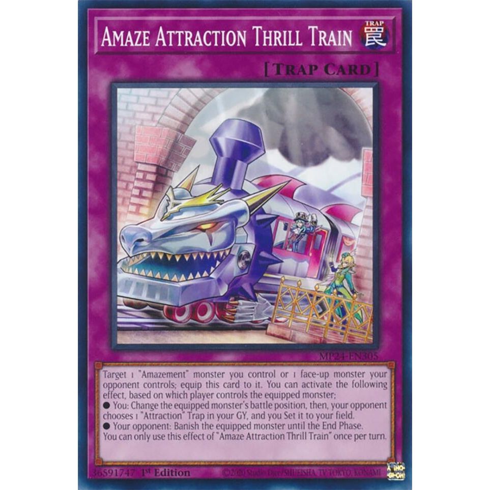 Image for Amaze Attraction Thrill Train (MP24-EN305) - YuGiOh