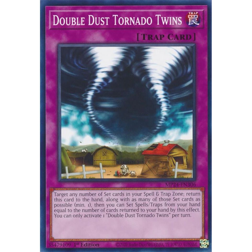Image for Double Dust Tornado Twins (MP24-EN306) - YuGiOh