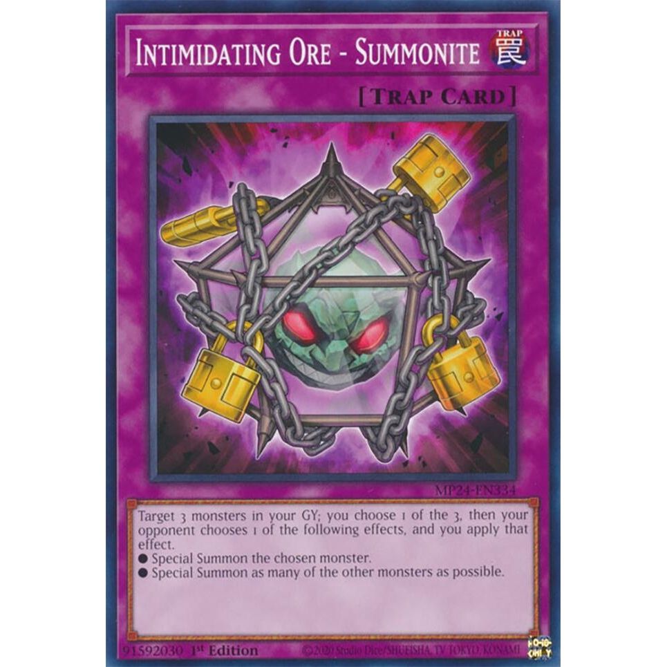 Image for Intimidating Ore - Summonite (MP24-EN334) - YuGiOh