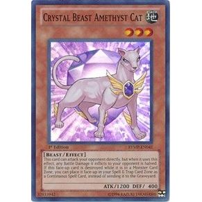 Image for Crystal Beast Amethyst Cat (RYMP-EN041) (RYMP) - YuGiOh