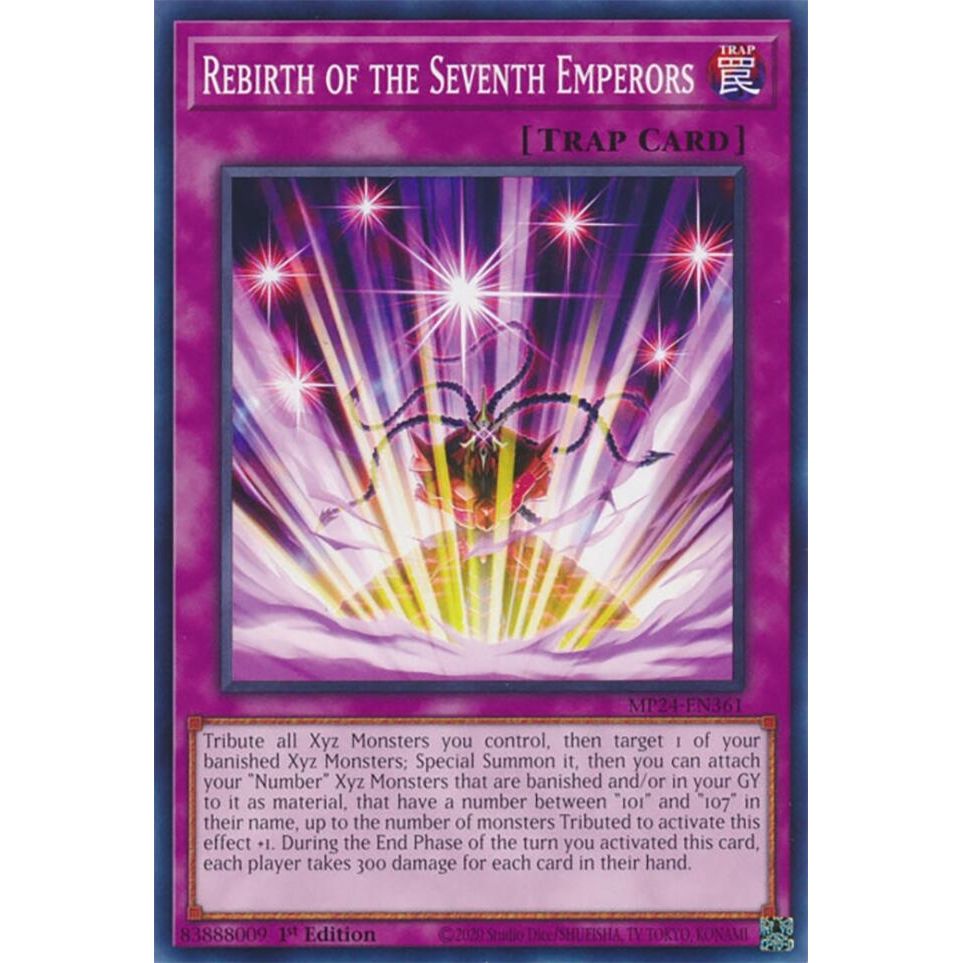 Image for Rebirth of the Seventh Emperors (MP24-EN361) - YuGiOh