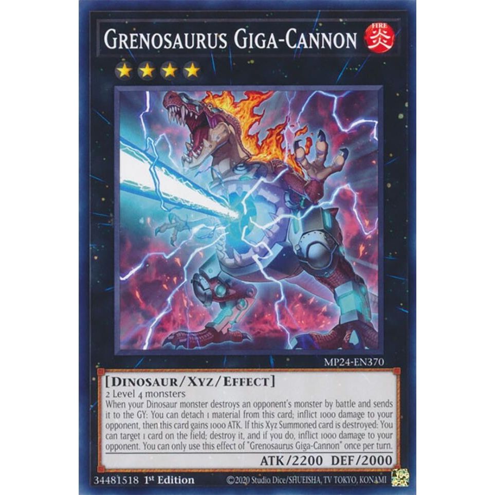 Image for Grenosaurus Giga-Cannon (MP24-EN370) - YuGiOh