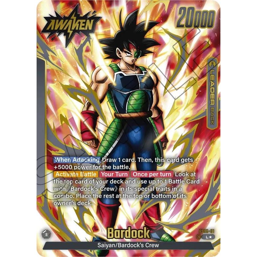 Image for Bardock - FS05-01 (Gold) (FS05-01) (DBSFW_PR) - Dragon Ball Super: Fusion World