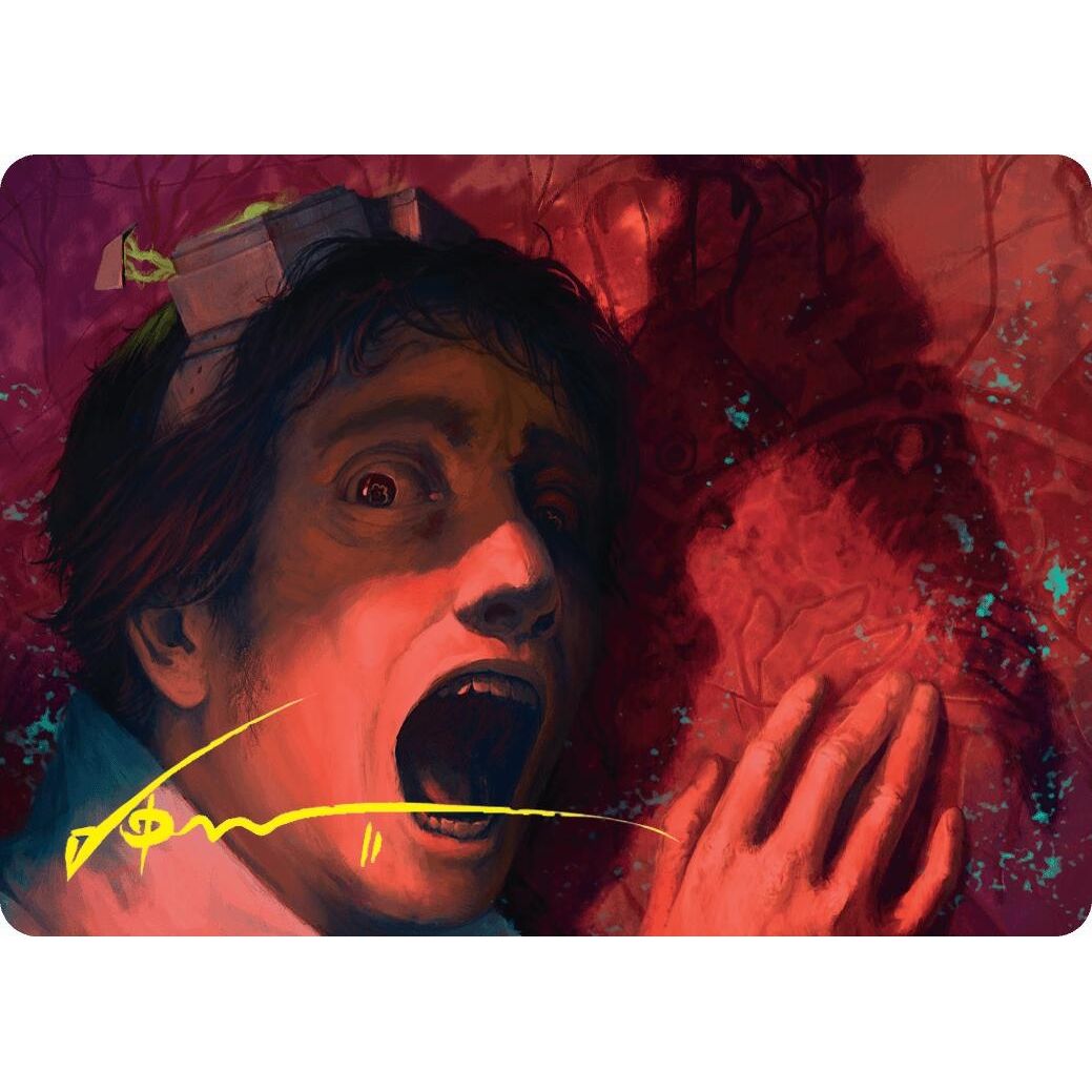 Image for Murder Art Card (Gold-Stamped Signature) (9) (ASDSK) - Magic: The Gathering