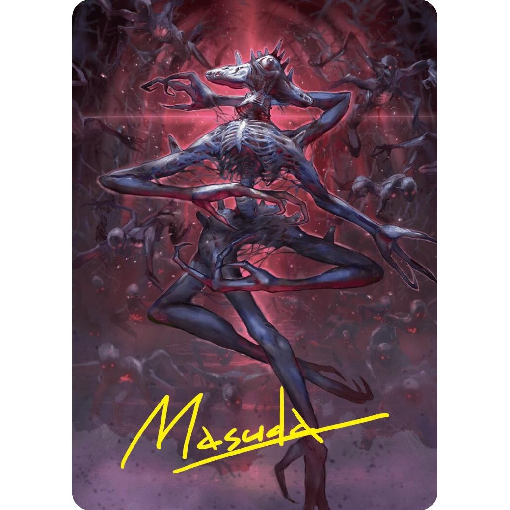 Image for Overlord of the Balemurk Art Card (Gold-Stamped Signature) (47) (ASDSK) - Magic: The Gathering