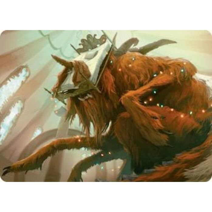 Image for Bedhead Beastie Art Card (11) (ASDSK) - Magic: The Gathering