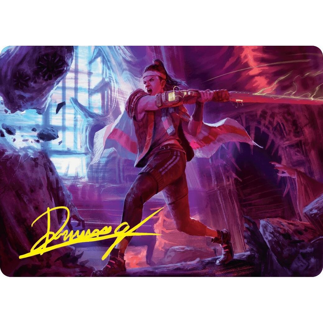 Image for Diversion Specialist Art Card (Gold-Stamped Signature) (13) (ASDSK) - Magic: The Gathering