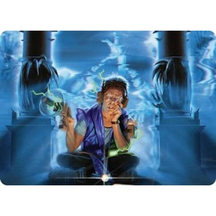 Image for Oblivious Bookworm Art Card (22) (ASDSK) - Magic: The Gathering