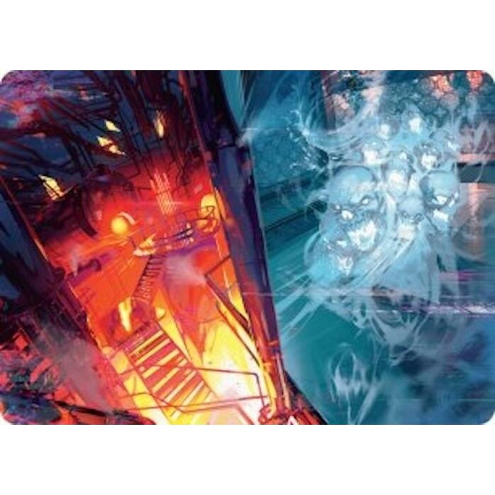 Image for Roaring Furnace // Steaming Sauna Art Card (37) (ASDSK) - Magic: The Gathering