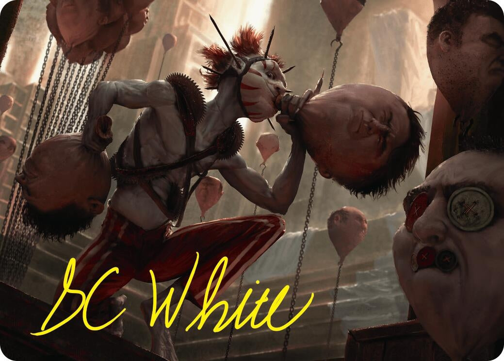 Image for The Jolly Balloon Man Art Card (Gold-Stamped Signature) (18) - Magic: The Gathering