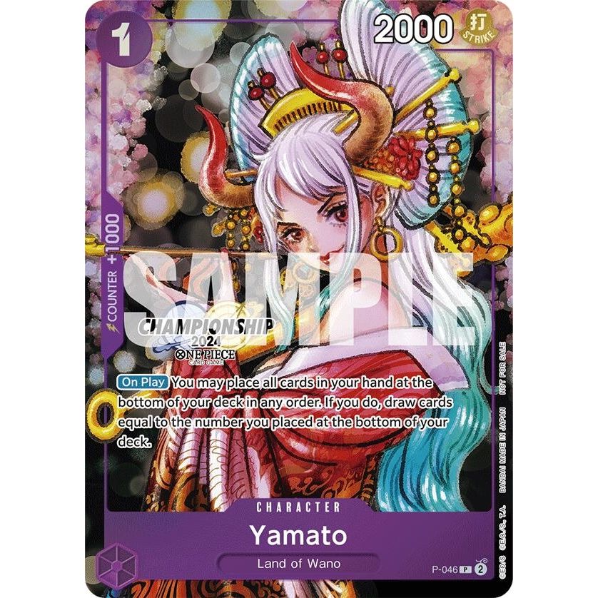 Image for Yamato (CS 2024 Event Pack Finalist) (P-046) (OP-PR) - One Piece Card Game
