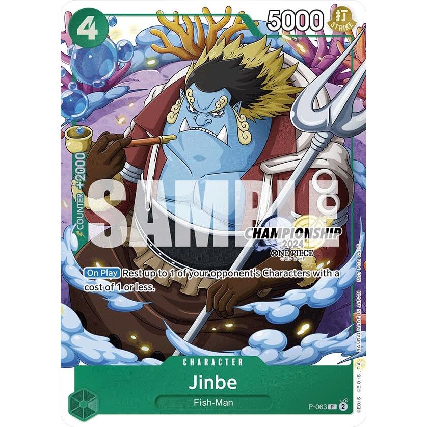 Image for Jinbe (CS 2024 Event Pack Finalist) (P-063) (OP-PR) - One Piece Card Game