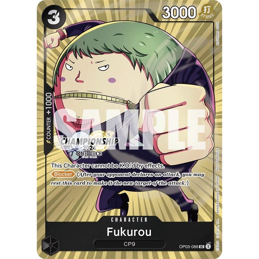 Image for Fukurou (CS 2024 Celebration Pack) (OP03-088) (OP-PR) - One Piece Card Game
