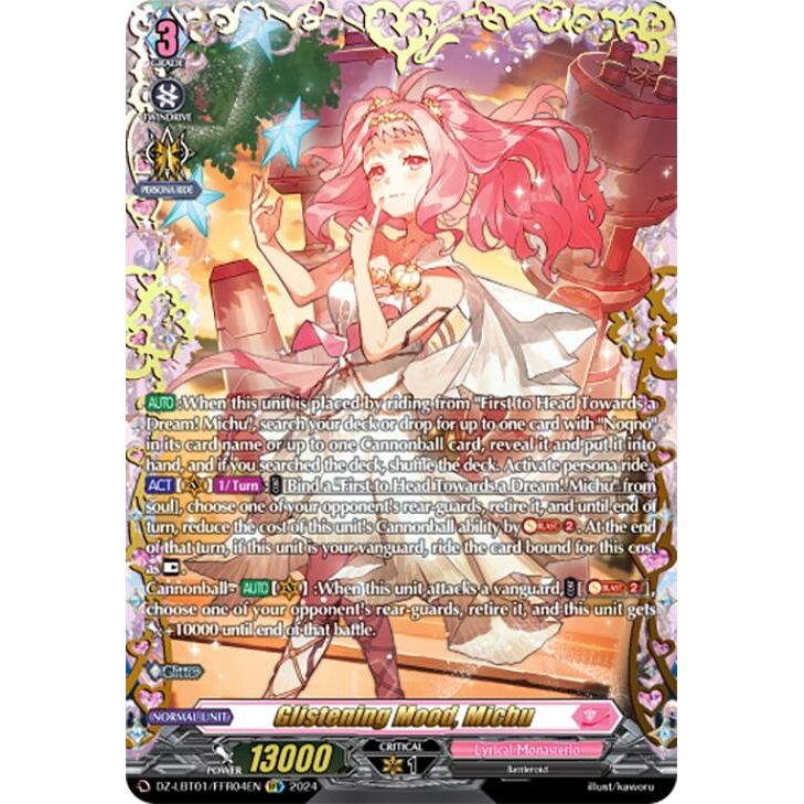 Image for Glistening Mood, Michu (FFR) (DZ-LBT01/FFR04EN) (DZ-LBT01) - Cardfight Vanguard