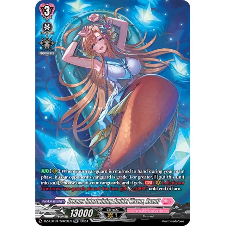Image for Dreams Intertwining Amidst Waves, Revett (SR) (DZ-LBT01/SR20EN) (DZ-LBT01) - Cardfight Vanguard