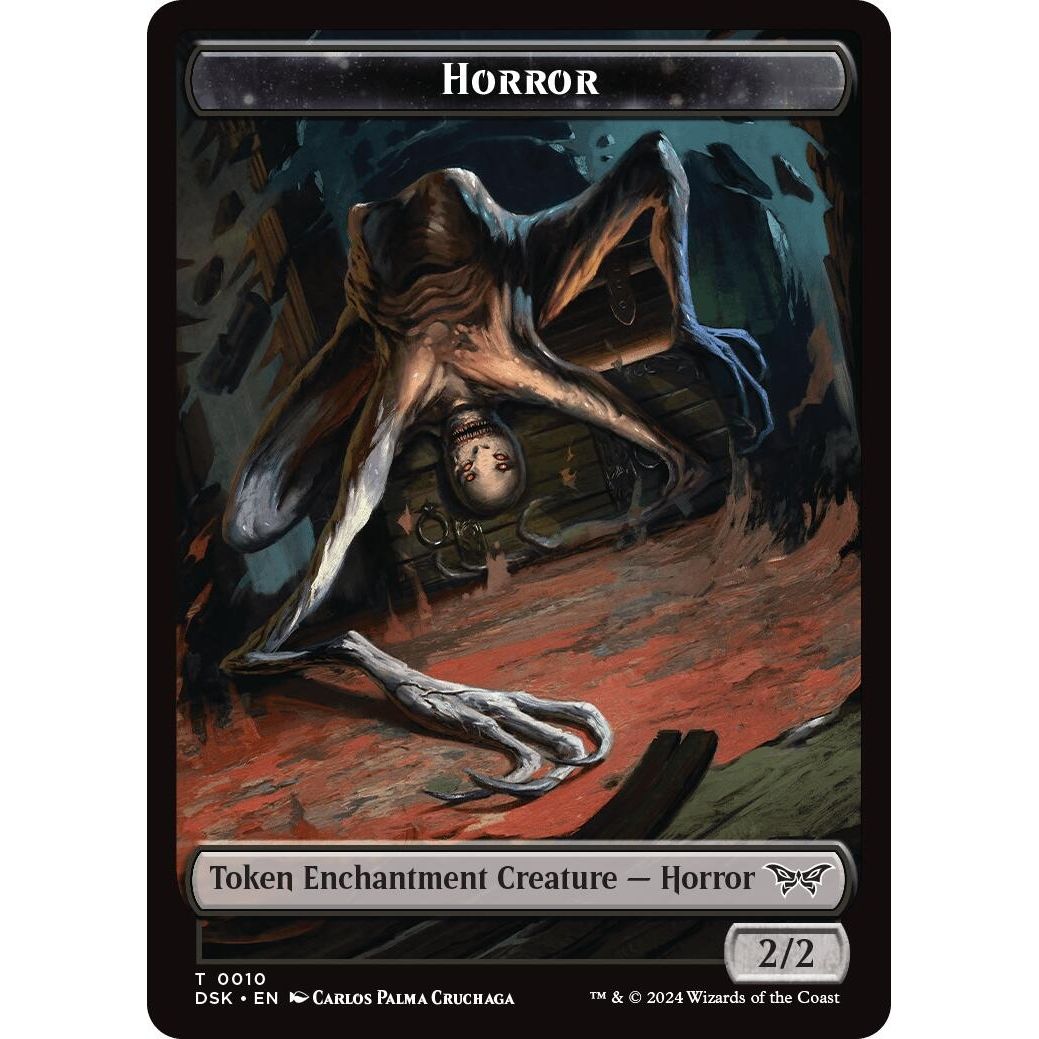 Image for Horror Token (10) (DSK) - Magic: The Gathering