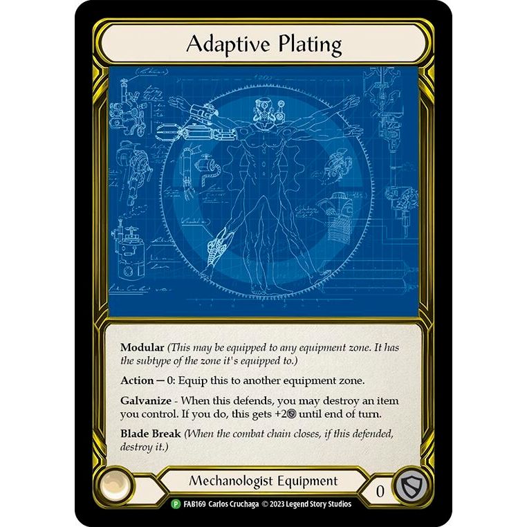 Image for Adaptive Plating - FAB169 (FAB169) (PR) - Flesh and Blood TCG