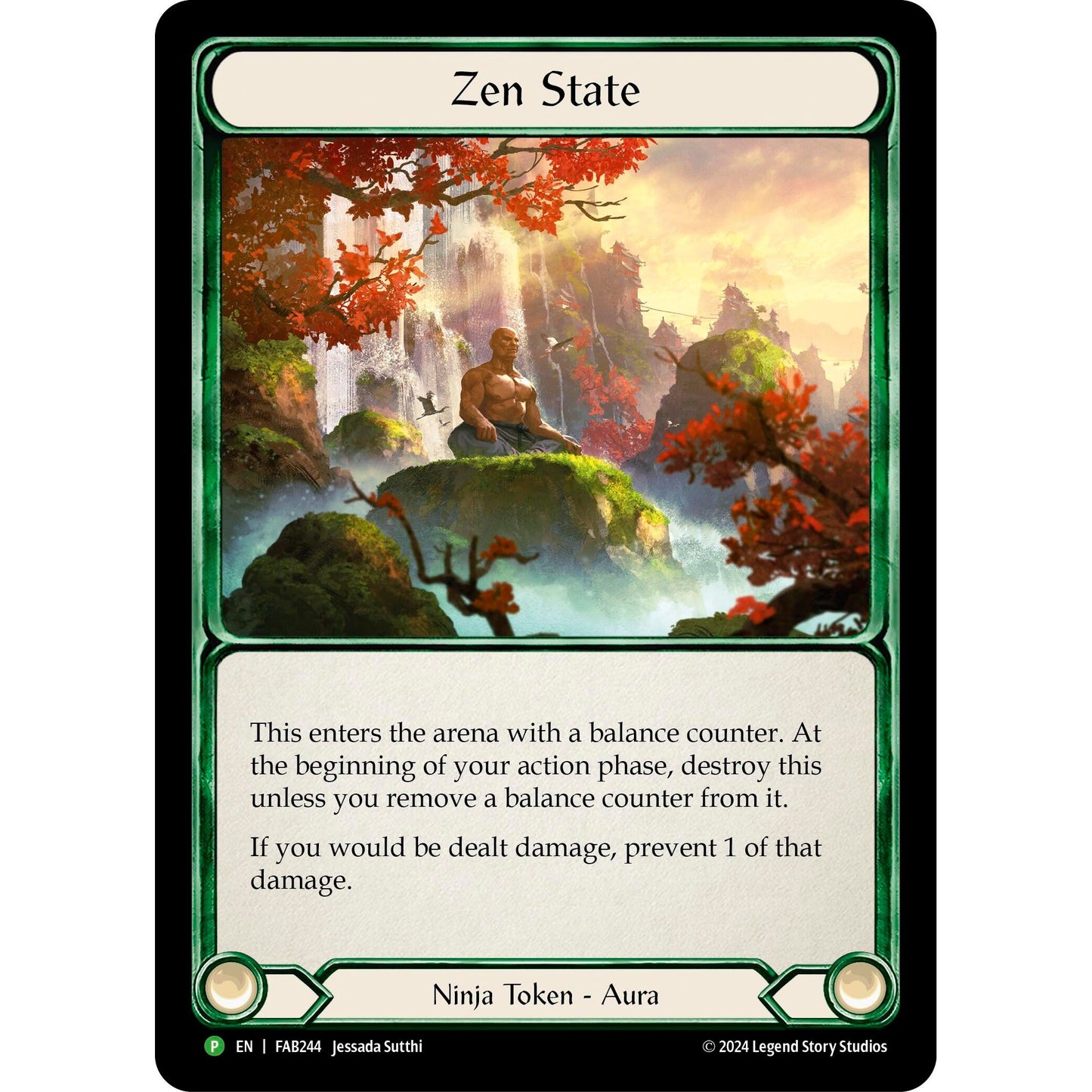 Image for Zen State - FAB244 (FAB244) (PR) - Flesh and Blood TCG
