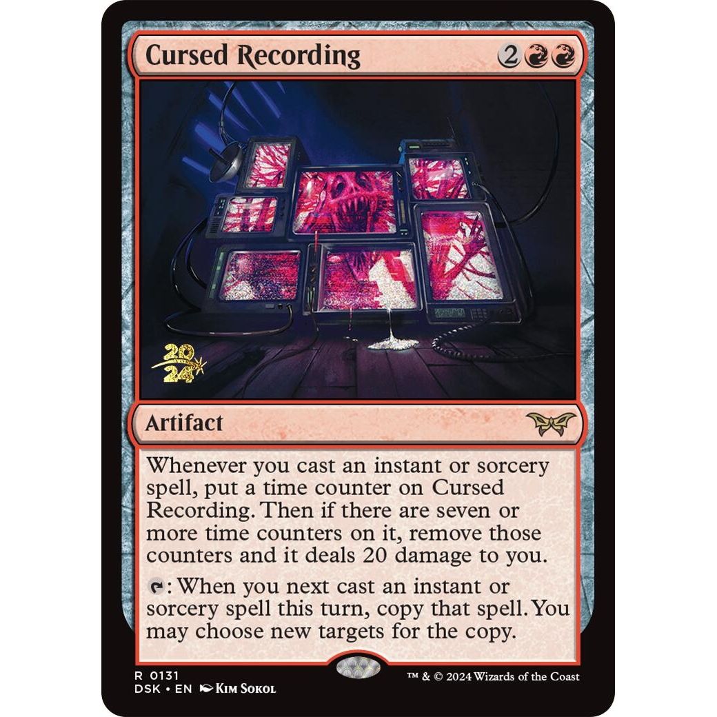 Image for Cursed Recording (0131) (131) (PRE) - Magic: The Gathering