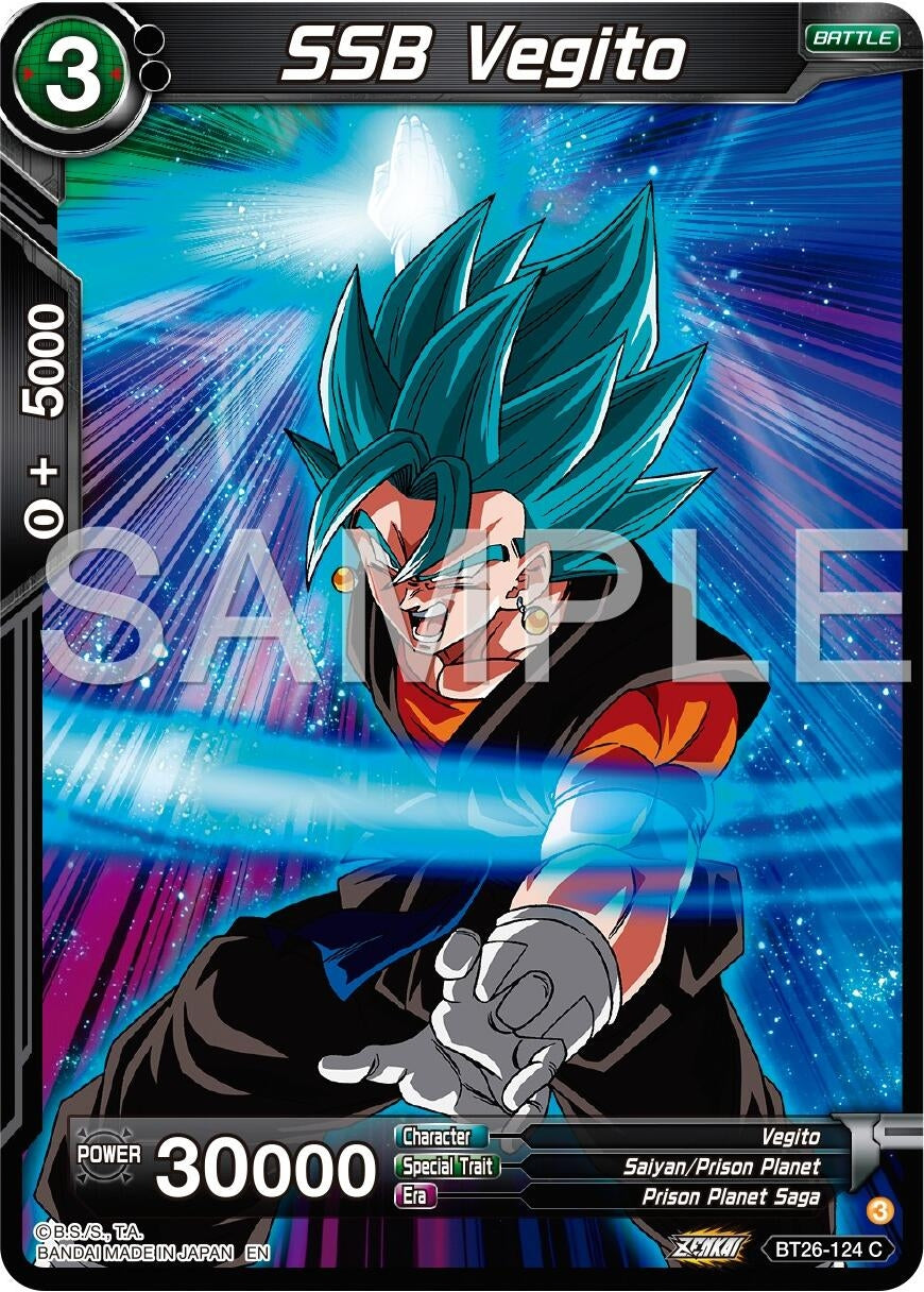 Image for SSB Vegito (BT26-124) (BT26) - Dragon Ball Super: Masters