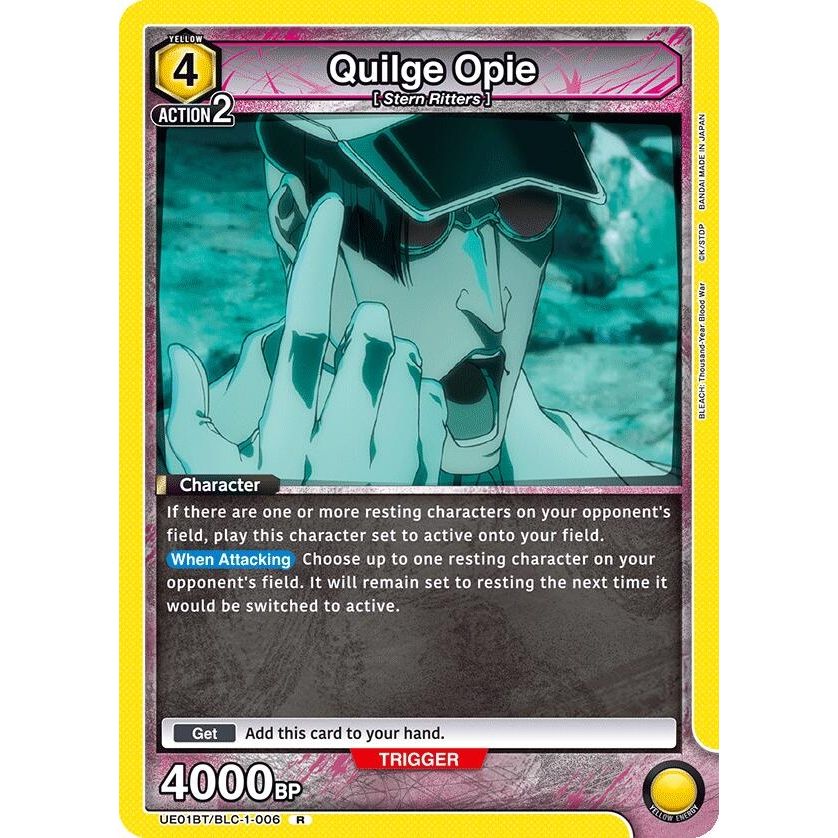 Image for Quilge Opie (006) (UE01BT/BLC-1-006) (UE01BT) - Union Arena