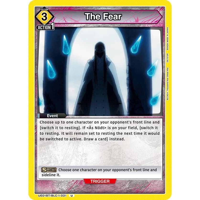 Image for The Fear (UE01BT/BLC-1-031) (UE01BT) - Union Arena
