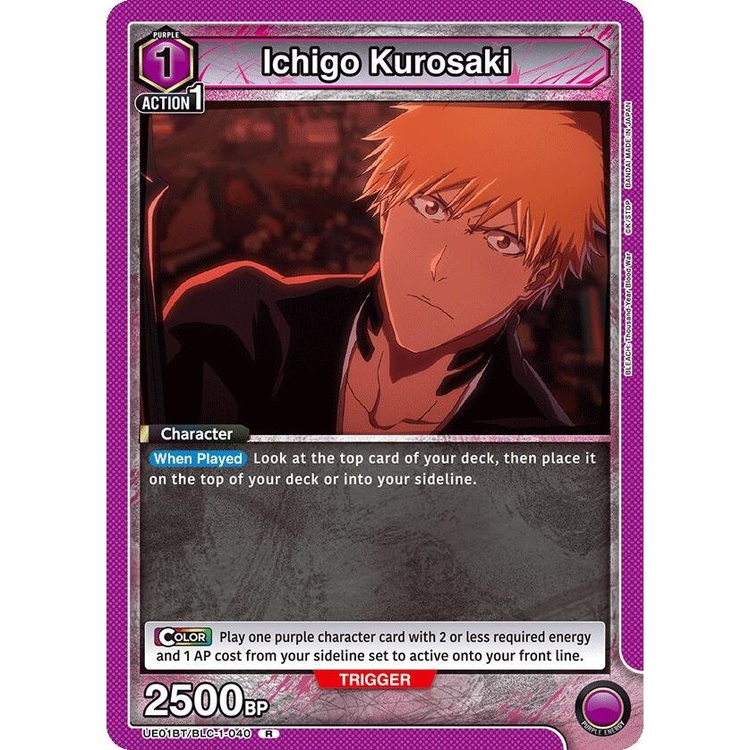 Image for Ichigo Kurosaki (040) (UE01BT/BLC-1-040) (UE01BT) - Union Arena