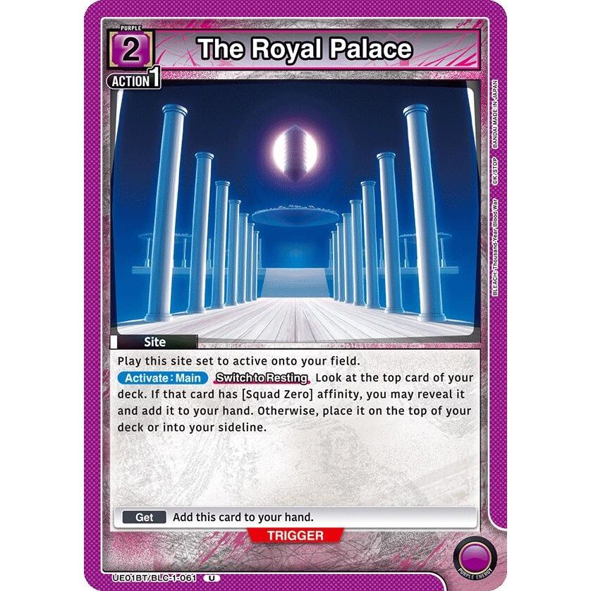 Image for The Royal Palace (UE01BT/BLC-1-061) (UE01BT) - Union Arena