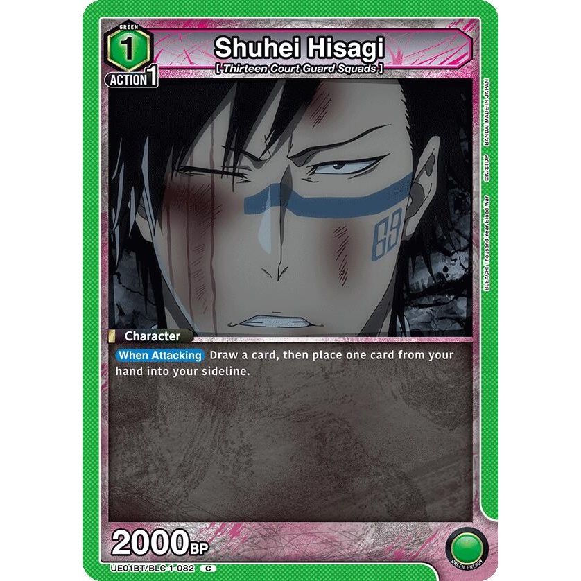 Image for Shuhei Hisagi (UE01BT/BLC-1-082) (UE01BT) - Union Arena