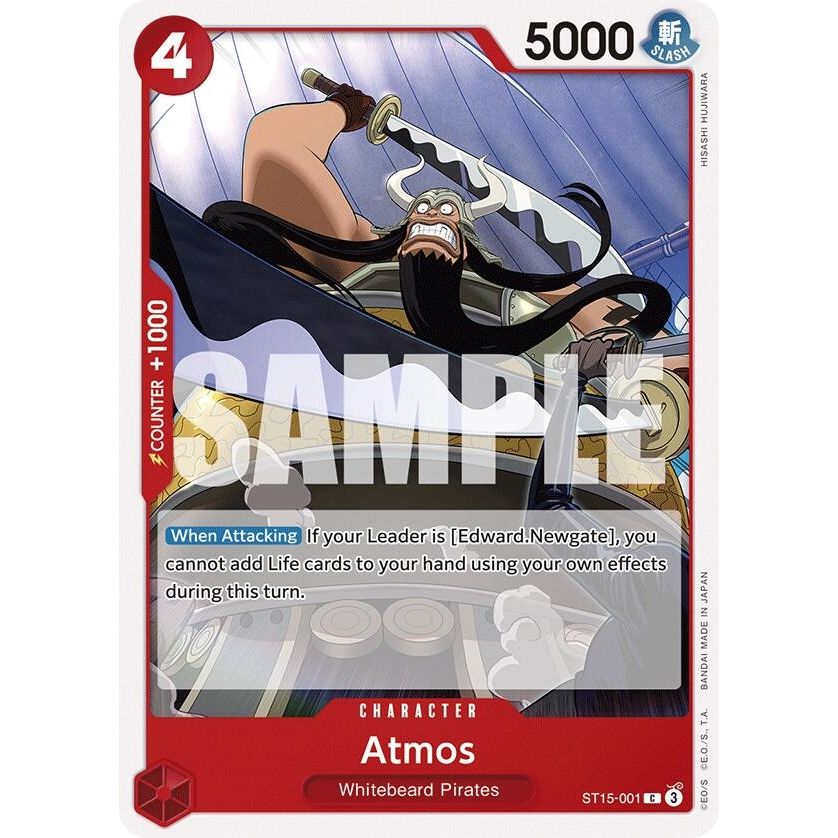 Image for Atmos (ST15-001) (ST-15) - One Piece Card Game