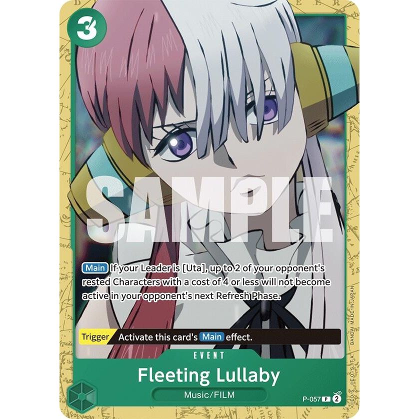 Image for Fleeting Lullaby (P-057) (ST-16) - One Piece Card Game