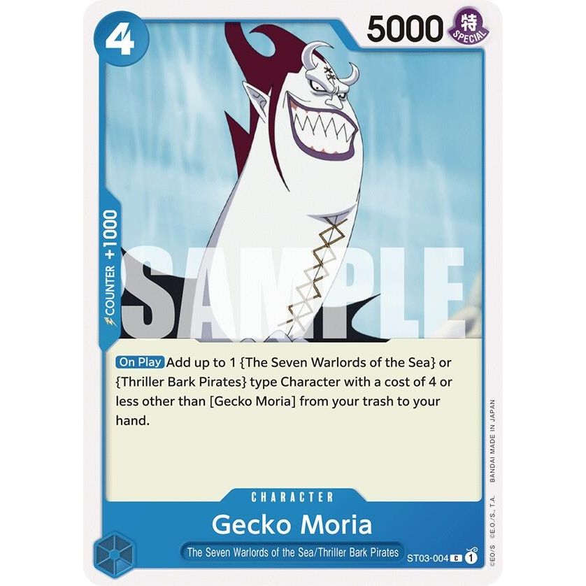 Image for Gecko Moria (ST03-004) (3004) (ST-17) - One Piece Card Game