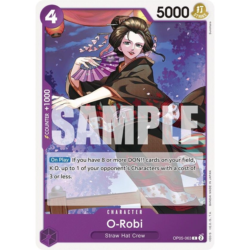 Image for O-Robi (OP05-063) (ST-18) - One Piece Card Game