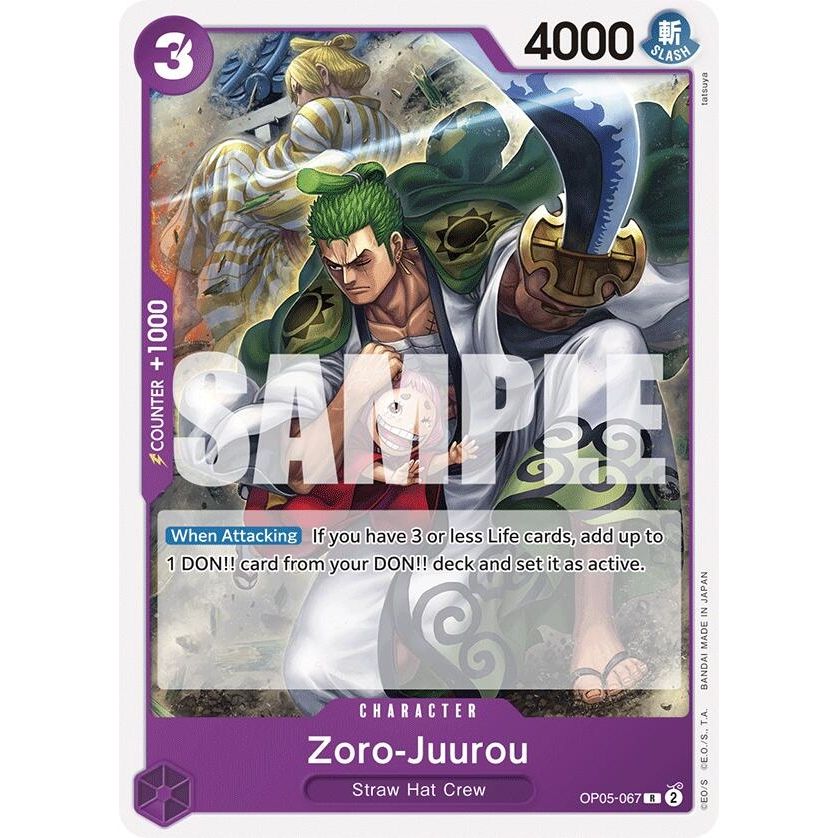 Image for Zoro-Juurou (OP05-067) (OP05-067) (ST-18) - One Piece Card Game