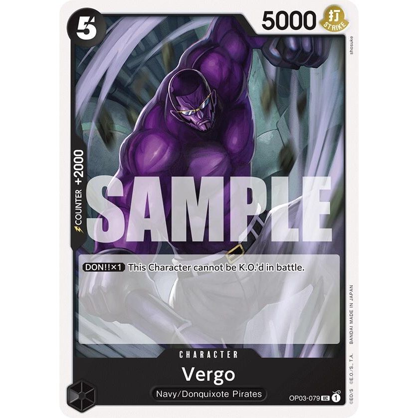 Image for Vergo (OP03-079) (ST-19) - One Piece Card Game