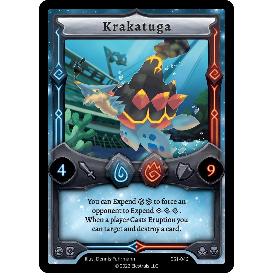 Image for Krakatuga (BS1-046) (BS1) - Elestrals