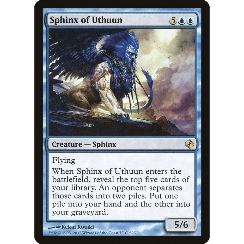 Image for Sphinx of Uthuun (22) (DDI) - Magic: The Gathering