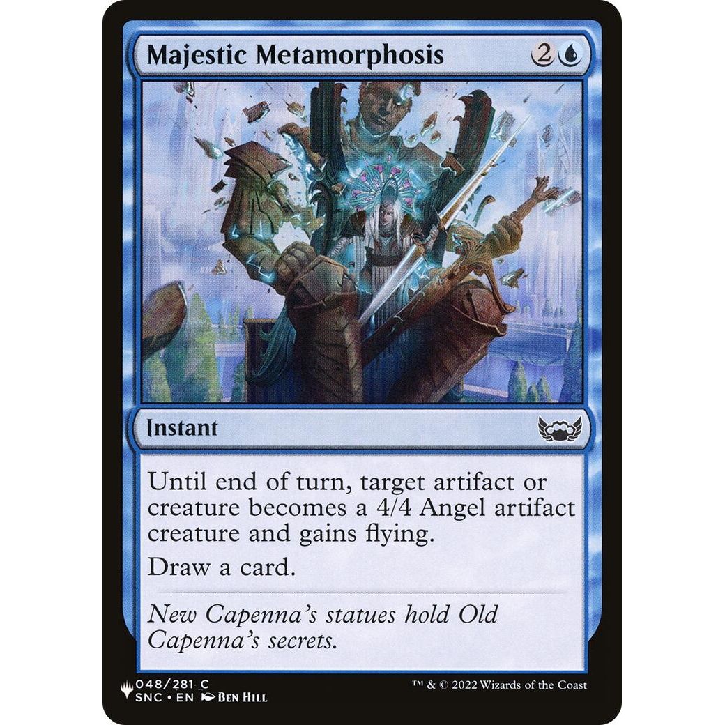 Image for Majestic Metamorphosis (048/281) (LIST) - Magic: The Gathering