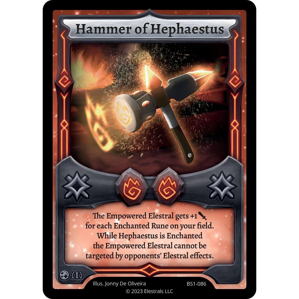 Image for Hammer of Hephaestus (BS1-086) (BS1) - Elestrals