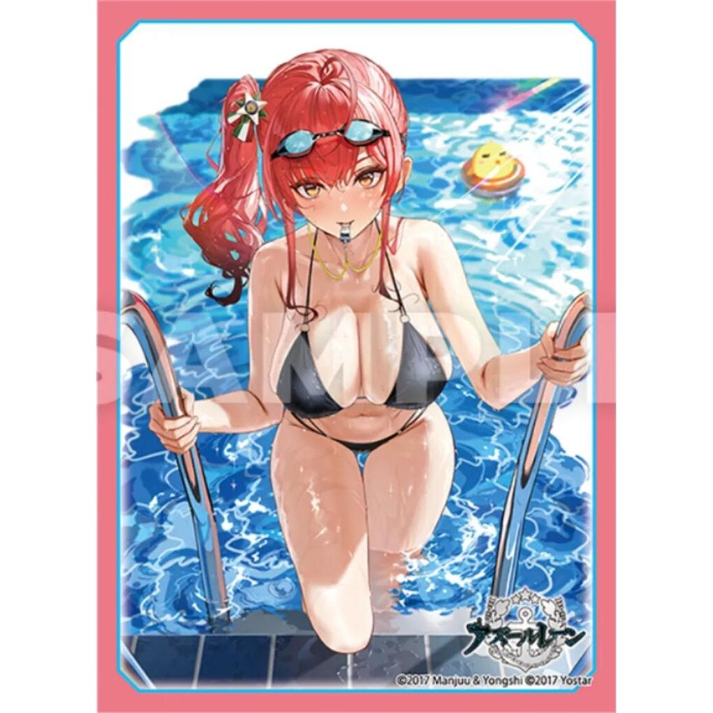 Image for Broccoli Character Sleeve: Azur Lane - Zara Swimsuit Ver. (60 pack) - Card Sleeves