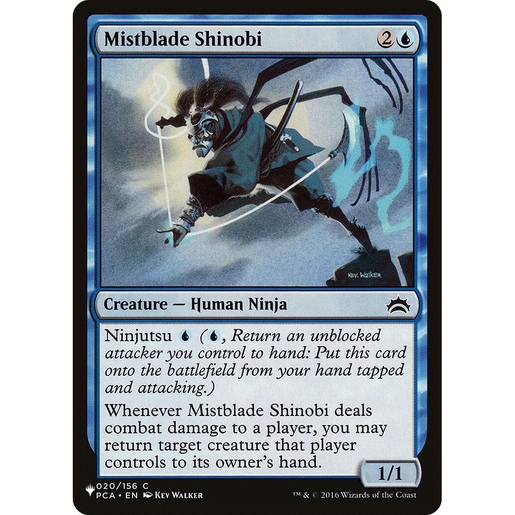 Image for Mistblade Shinobi (020/156) (LIST) - Magic: The Gathering