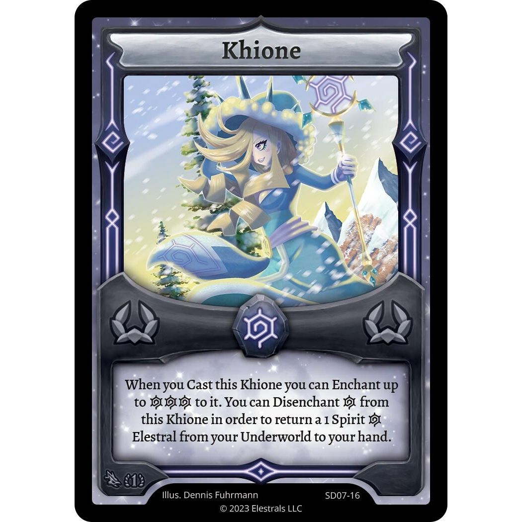 Image for Khione (SD07-16) (SD07) - Elestrals